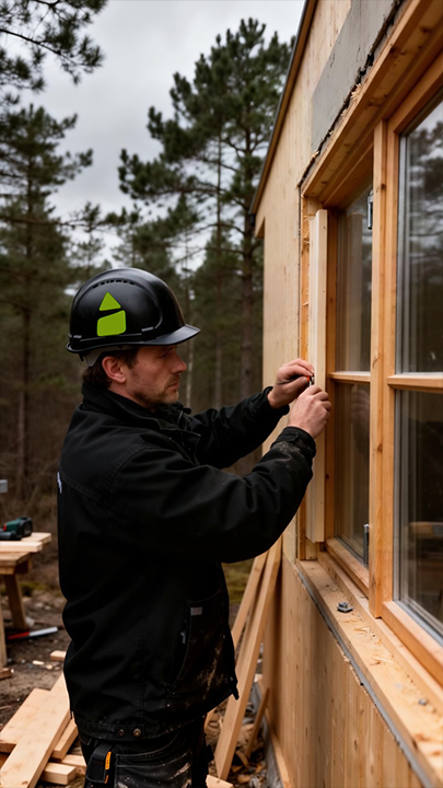 Møllesøe Gruppen craftsman on site