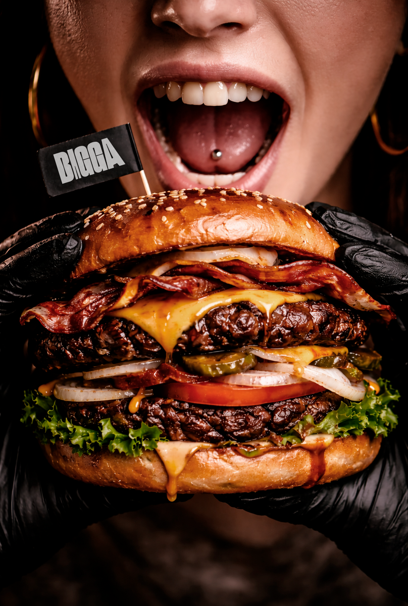 BIGGA Burgers poster